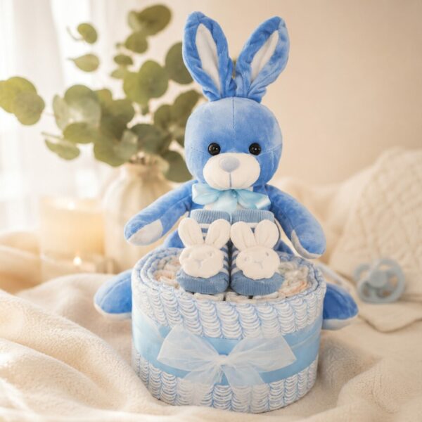 Bunny Luke Nappy Cake