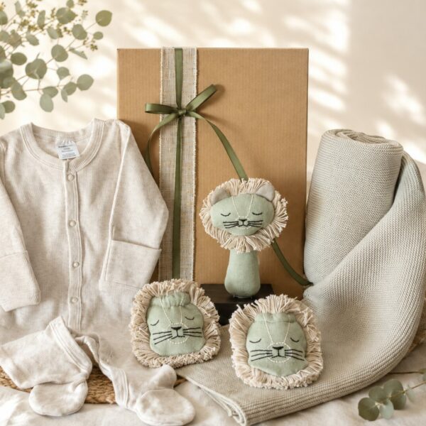 Ollie Lion Baby Hamper