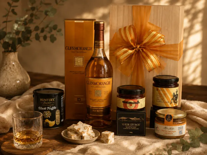 Glenmorangie whisky with gourmet nibbles